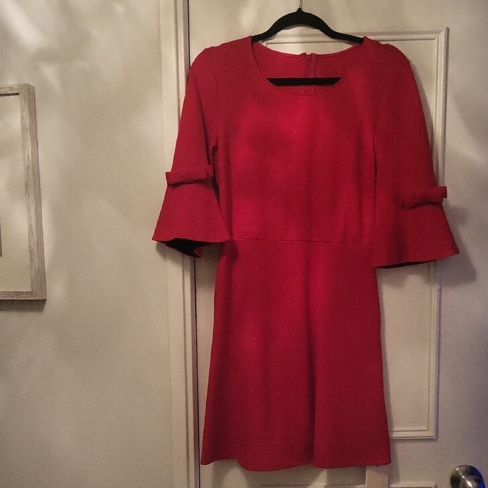 Elegant Red Women's Dress